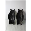 Image 4 : (2) Plastic Owl Decorations