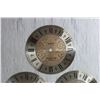 Image 2 : (3) NOS Clock Dials - 6 3/8"