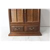 Image 3 : Wooden Jewelry Box with Contents