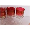 Image 5 : (8) Glass Goblets
