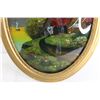 Image 3 : Oval Framed Picture - 16" x 22"