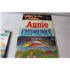 Image 2 : (12) Vinyl Children's Records - Annie, Lady and the Tramp, The Chipmunks (Water Damaged Sleeves)