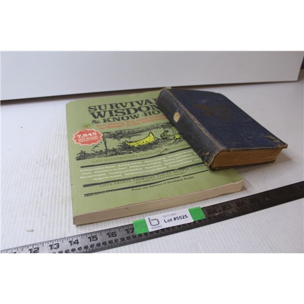 (2) Books "Survival Wisdom" & "Canada's Sons in the World War)