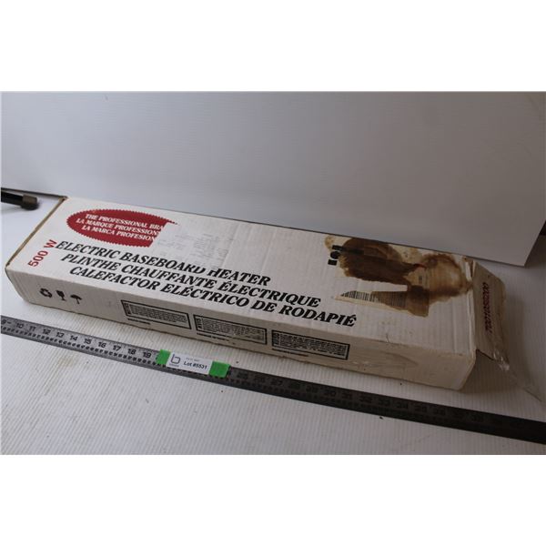 Electric Baseboard 500W Heater (Dimplex) BN2805W11 White120v