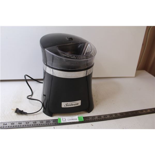 Sunbeam Ice Cream Maker (Untested)