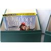 Image 5 : Card Shuffler, 2 Storage Boxes of Outdoor Canada Magazines circa 2007 and Field and Stream 2007