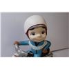 Image 3 : Ceramic Boy on Motor Bike (Broken Below Handles to Lake (Glued)