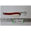 Image 1 : Fishing Hook - Red & White Spoon