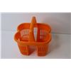 Image 9 : Pyrex Cake Pan - Cutlery Basket - Corning ware Dish - Misc. Items