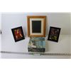 Image 1 : (2) Sm Pictures - Framed Photo Frame - Puzzle in Box (unknown size or completion)
