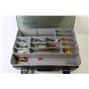 Image 2 : Flambeau Strike Force Fishing Tackle Box w/Contents