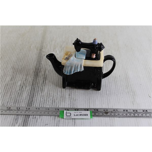 Sewing Machine Teapot