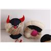 Image 3 : (4) Mustaschioed Plushes, Lunch Bag