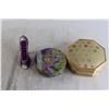 Image 9 : High Heel Ring Holder, (3) Jewelry Boxes, Assorted Costume Jewelry