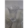 Image 7 : Glass Ring Holder, Blue Glass Basket Decoration, Glass Sugar and Cream Set, Misc