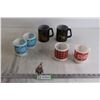 Image 1 : (4) Fire King Mugs, (2) Zodiac Mugs + Misc.