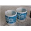 Image 4 : (4) Fire King Mugs, (2) Zodiac Mugs + Misc.