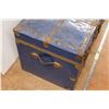 Image 2 : * Metal Travel Trunk - No Insert - 36x16x18