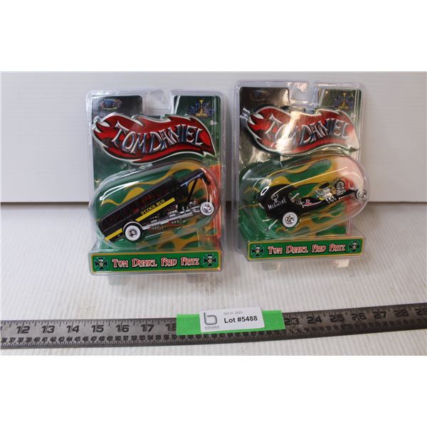 (2) Tom Daniel Rad Ratz Cars (NIB) - Bodnarus Auctioneering