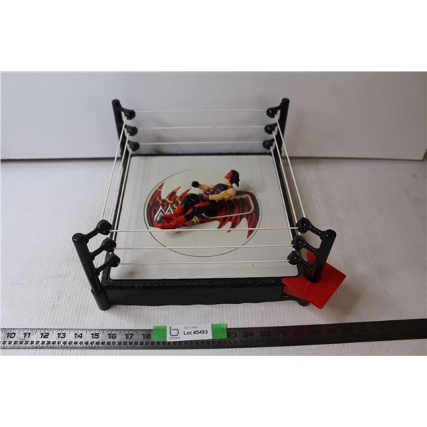 WWE Wrestling Ring w/ Sting Figure
