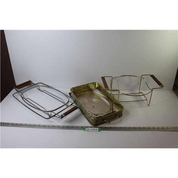 Assorted Dish Cradles & Handles