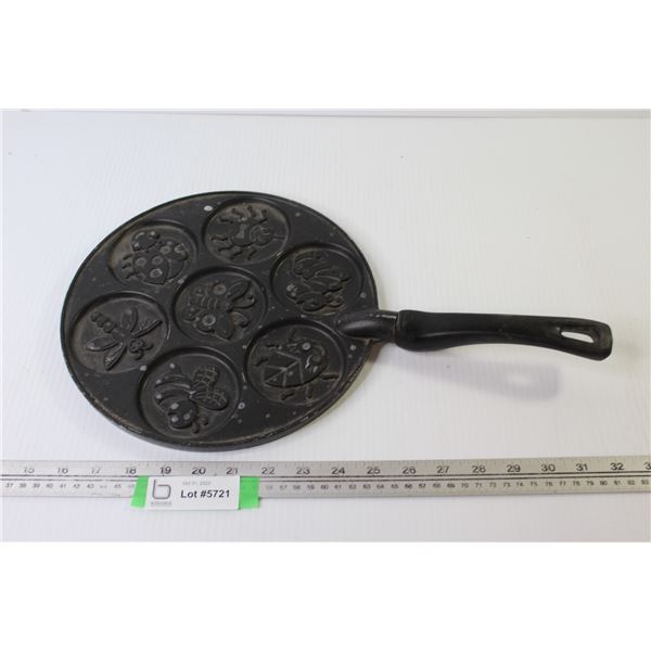Nordic Ware - Patterned Bug Pancake Skillet