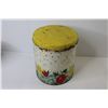 Image 4 : Vintage Flowered Cannister - Chateau Gay Tobacco Tin - Ogden's Tobacco Tin