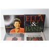 Image 3 : (4) Vintage Vinyl Records - Ella Fitzgerald, Aretha Franklin