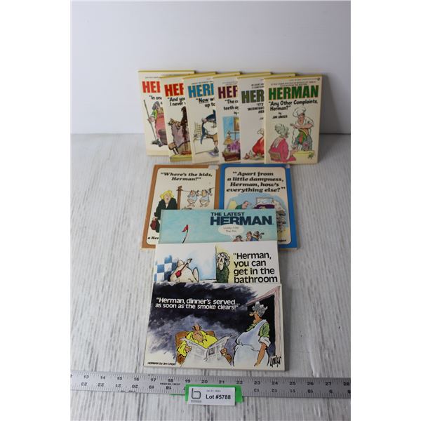 (11) Herman Comic Books