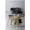 Image 1 : Paint Brushes and Assorted Screws