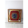 Image 1 : Molson Export Beer Advertising Clock Mirror - 15" x 16"