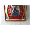 Image 2 : Molson Export Beer Advertising Clock Mirror - 15" x 16"