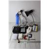 Image 1 : Assorted Electronics - Kindle, Lights and C Clamps