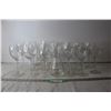 Image 1 : (19) Pieces of Assorted Stemware + Wine Airing Bottle