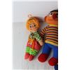 Image 4 : (3) Stuffed Toys - Annie, Ernie Sesame Street
