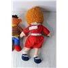 Image 6 : (3) Stuffed Toys - Annie, Ernie Sesame Street