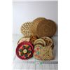 Image 1 : (12+) Wicker Items -Placemats and Trays