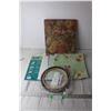 Image 1 : Scrapbook, Paper, and Embroidery Hoops