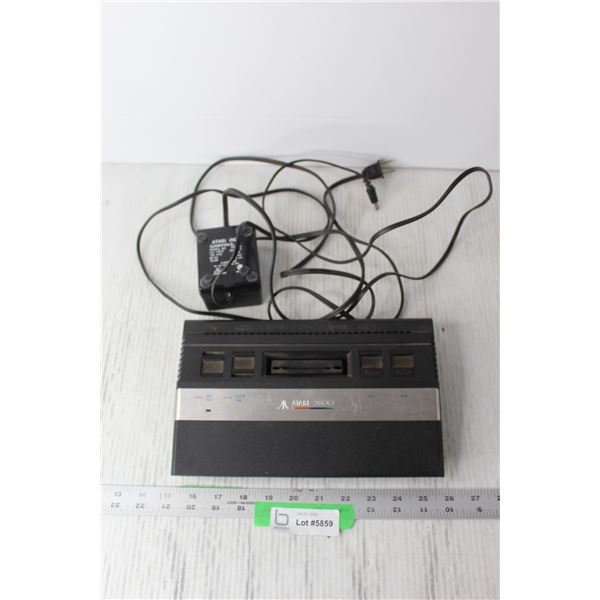 Atari 2600 Game System with Power Cord