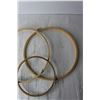 Image 3 : (3) Embroidery Hoops