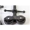 Image 2 : (2) Adjustable Scaffolding Wheels