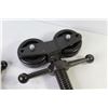 Image 2 : (2) Adjustable Scaffolding Wheels