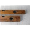 Image 2 : (2) Wooden Levels - Stanley 18" and 24"