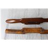 Image 6 : (2) Antique Wood and Brass Spoke Shaves