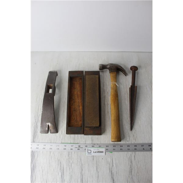 Sharpening Stone, Hammer, Hammerhead