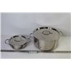 Image 1 : (2) Stainless Pots w/Lids