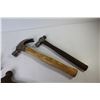 Image 2 : (3) Ball Peen Hammers - Wood Hammer w/Hammer Head