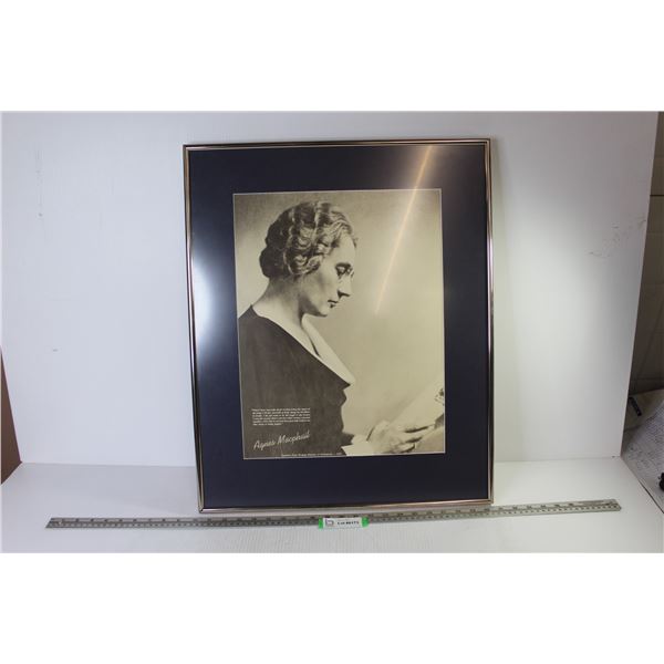 *Framed Picture Print - Agnes MacPhail