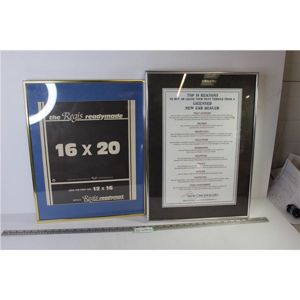 *Regis Ready Made Frame (16" x 20") - Framed Top Ten Reasons Saying ( 16" x 22")