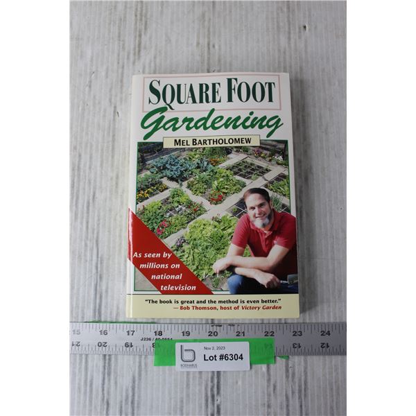 Square Foot Gardening Book Bodnarus Auctioneering square-foot-gardening-book-bodnarus-auctioneering